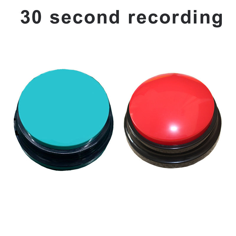 Recordable Talking Button Dog Training Toy