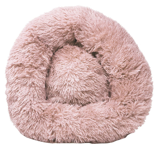 Pet Life Nestler Plush and Soft Round Dog Bed