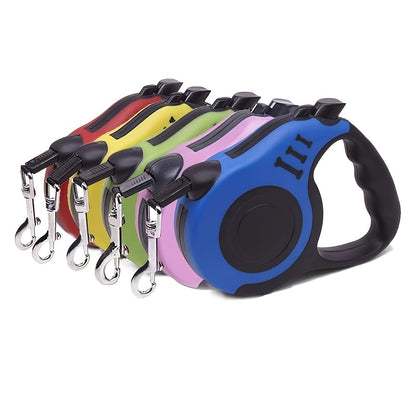 Retractable and Locking Leashes for Dogs