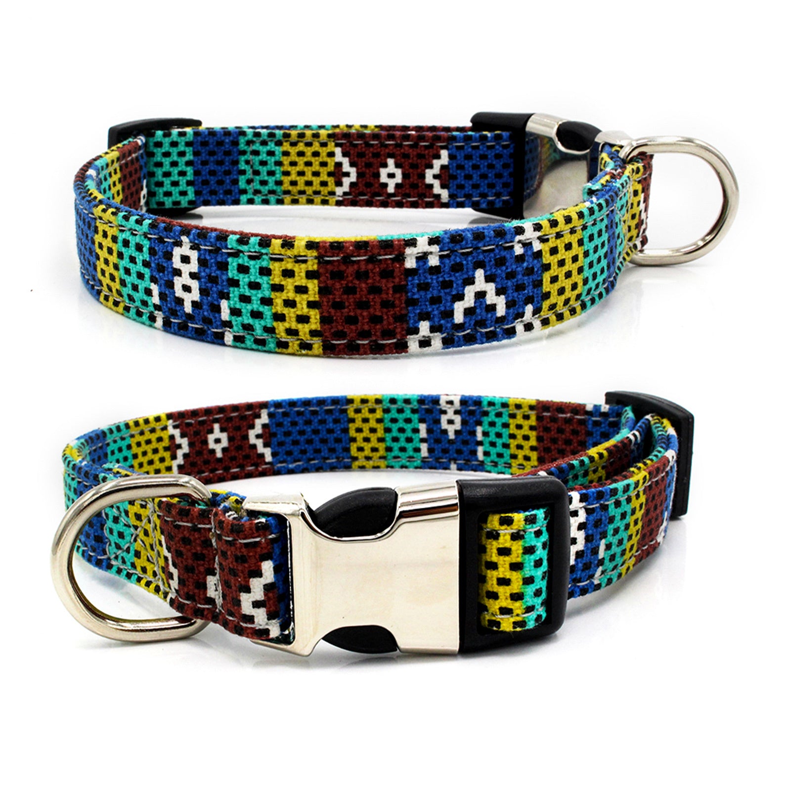 Dog Collars with Festive Colors and Fun Designs
