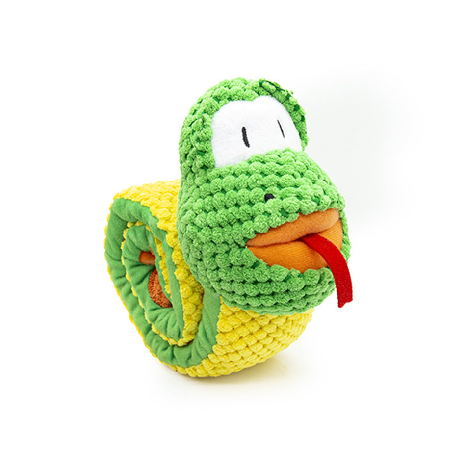 Squeaky Plush Snuffle Dog and Cat Puzzle Toy