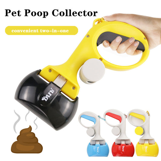 Dog Pooper Scooper with Bag Holder Included