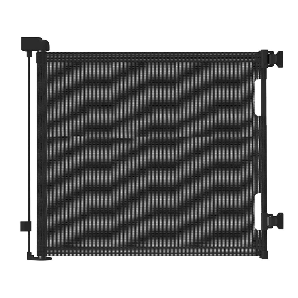 One-Handed Retractable Mesh Gate Barrier for Dogs