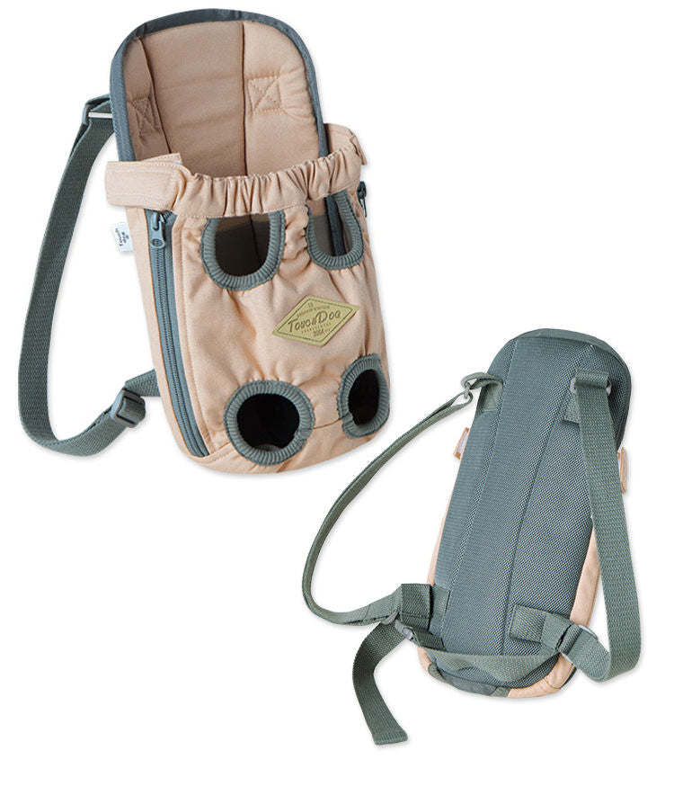 Touchdog Front Backpack Dog and Cat Carrier