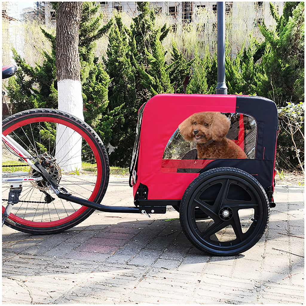 Foldable Bicycle Trailer for Dogs or Other Pets
