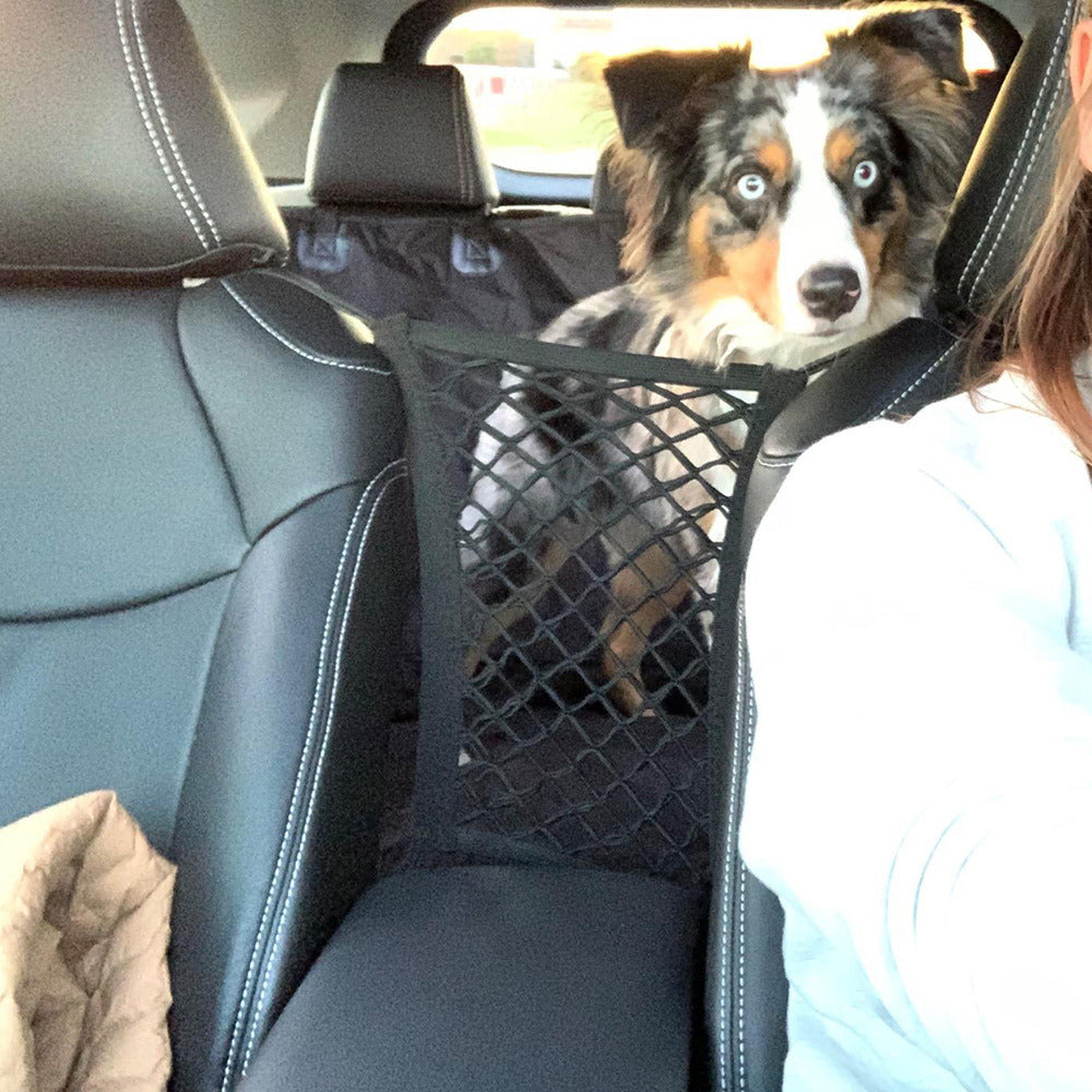 Isolation Net for Vehicle Backseat for Dogs