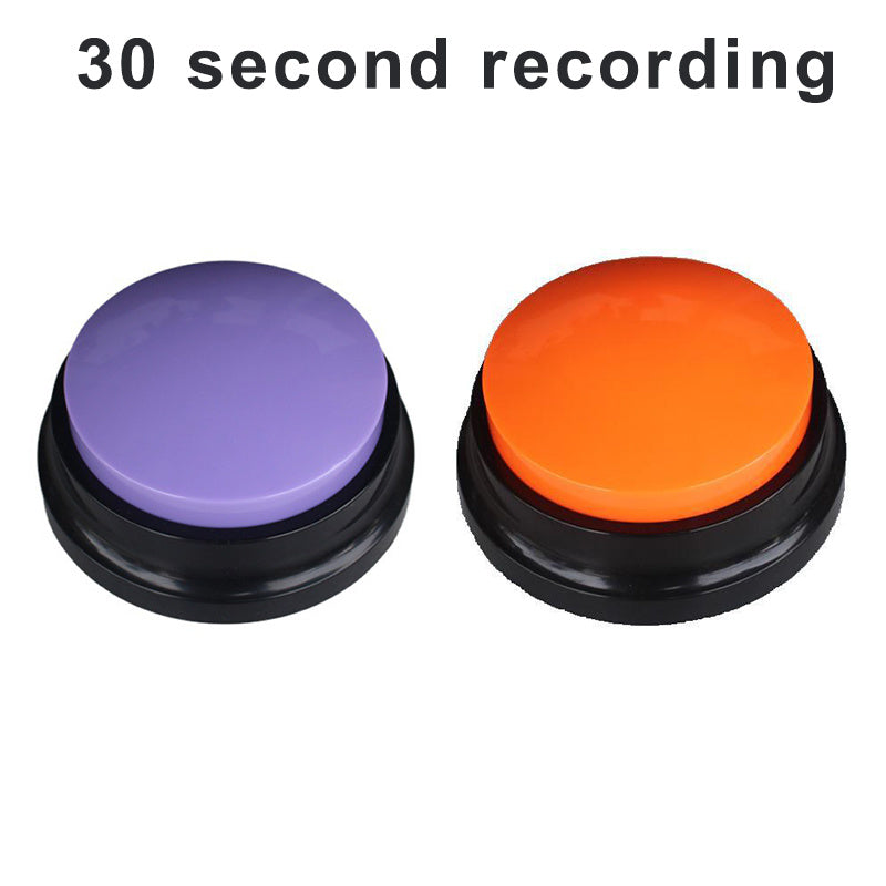 Recordable Talking Button Dog Training Toy