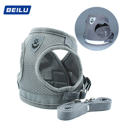 Breathable Harness and Leash Combo for Dogs