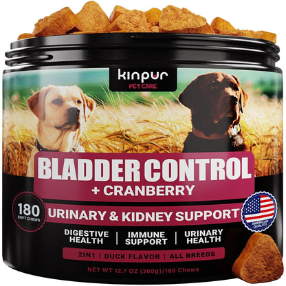 Kinpur - Natural Aid for Urinary Tract Bladder Kidney Health for Dogs