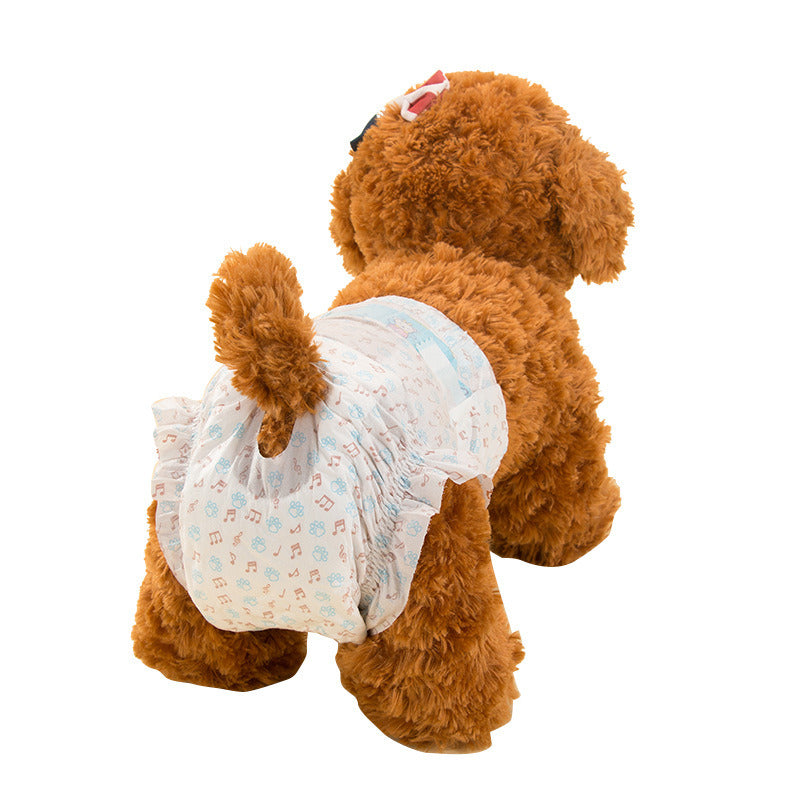 Disposable Small Dog Diapers for Males and Females