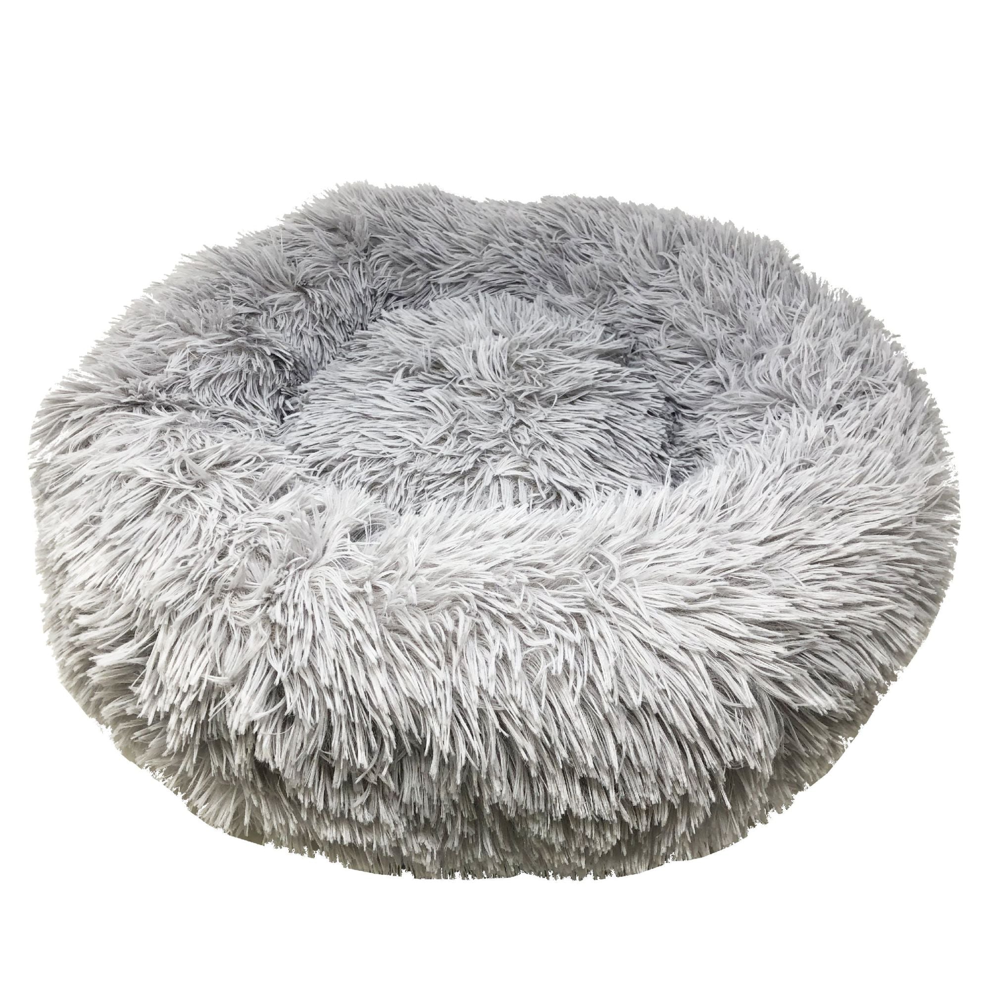 Pet Life Nestler Plush and Soft Round Dog Bed