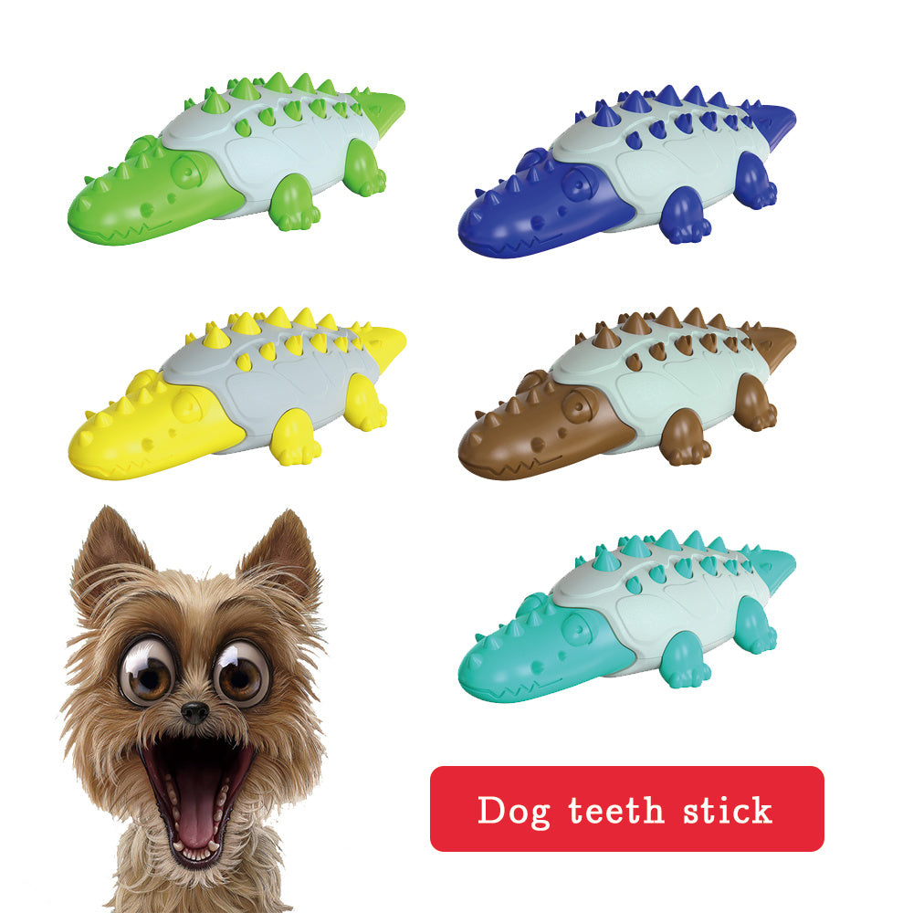 Rubber Interactive Dog Teeth Cleaning Toy