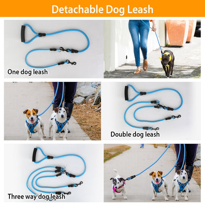 3 Dog Walking and Training Detachable Leash