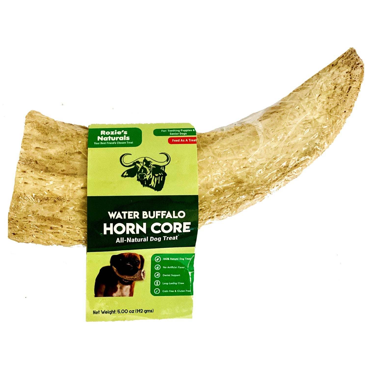 100% Natural Water Buffalo Horn Inner Core Dog Chew