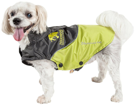 Touchdog Subzero-Storm Waterproof Dog Coat-Yellow