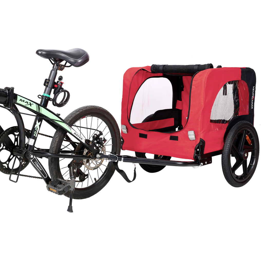 Foldable Bicycle Trailer for Dogs or Other Pets