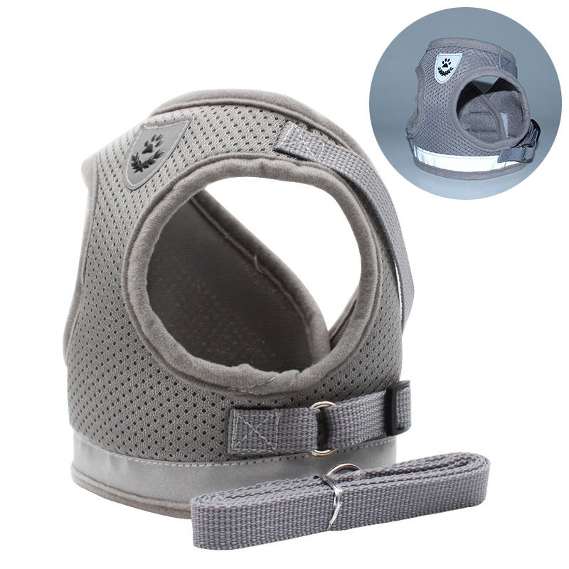 Breathable Harness and Leash Combo for Dogs