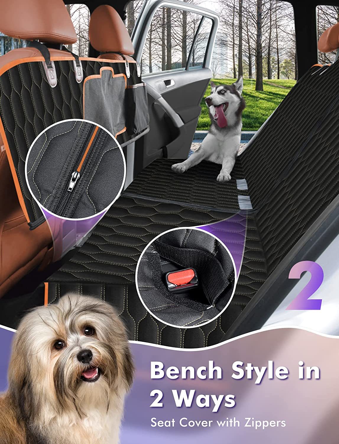 5 in 1 Convertible Protective Seat Cover