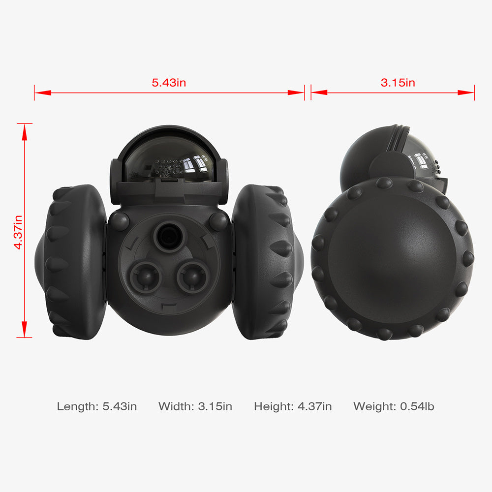 Tumbler Slow Feeder Toy for Dogs or Cats