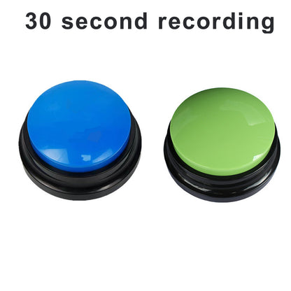 Recordable Talking Button Dog Training Toy