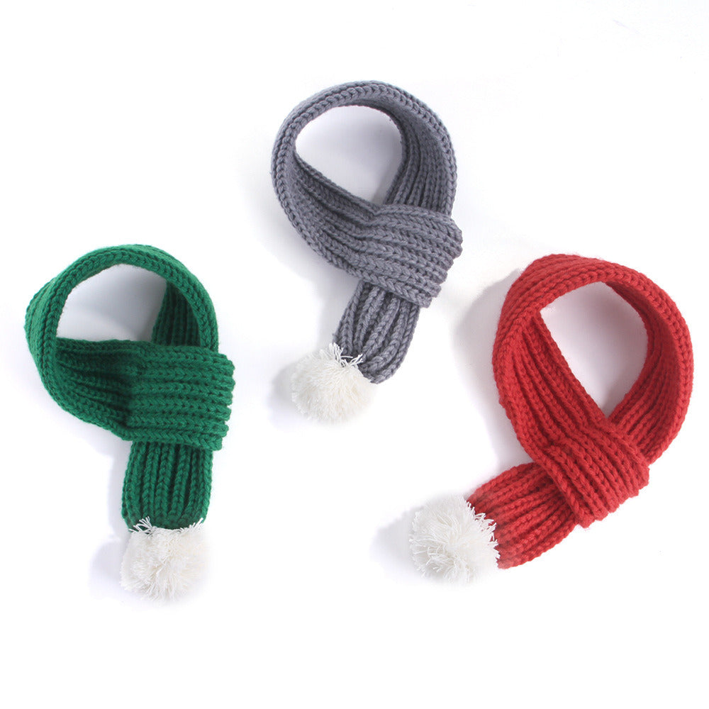 Knitted Warm Soft Scarves for Dogs and Cats