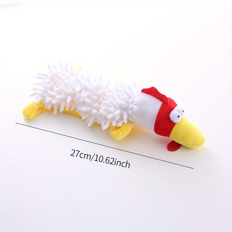 Squeaking Duck Chew Toy for Dogs and Cats