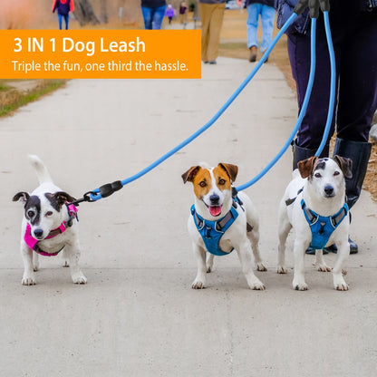 3 Dog Walking and Training Detachable Leash