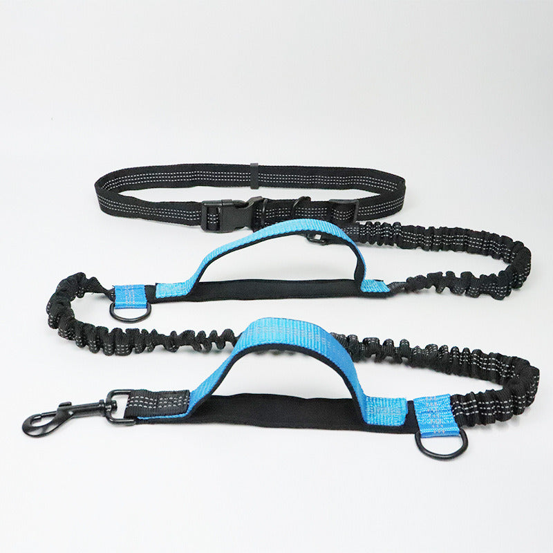 Waist Band with Bungee Hands Free Dog Leash