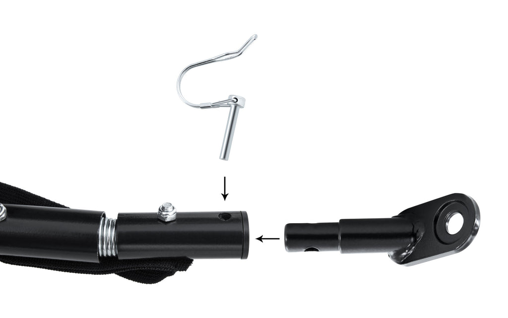 Heavy Duty Bicycle Trailer for Dogs - Yellow