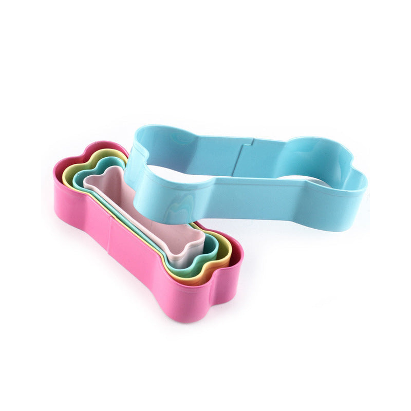 Doggie Bone Shape Cookie Cutters 5 pieces