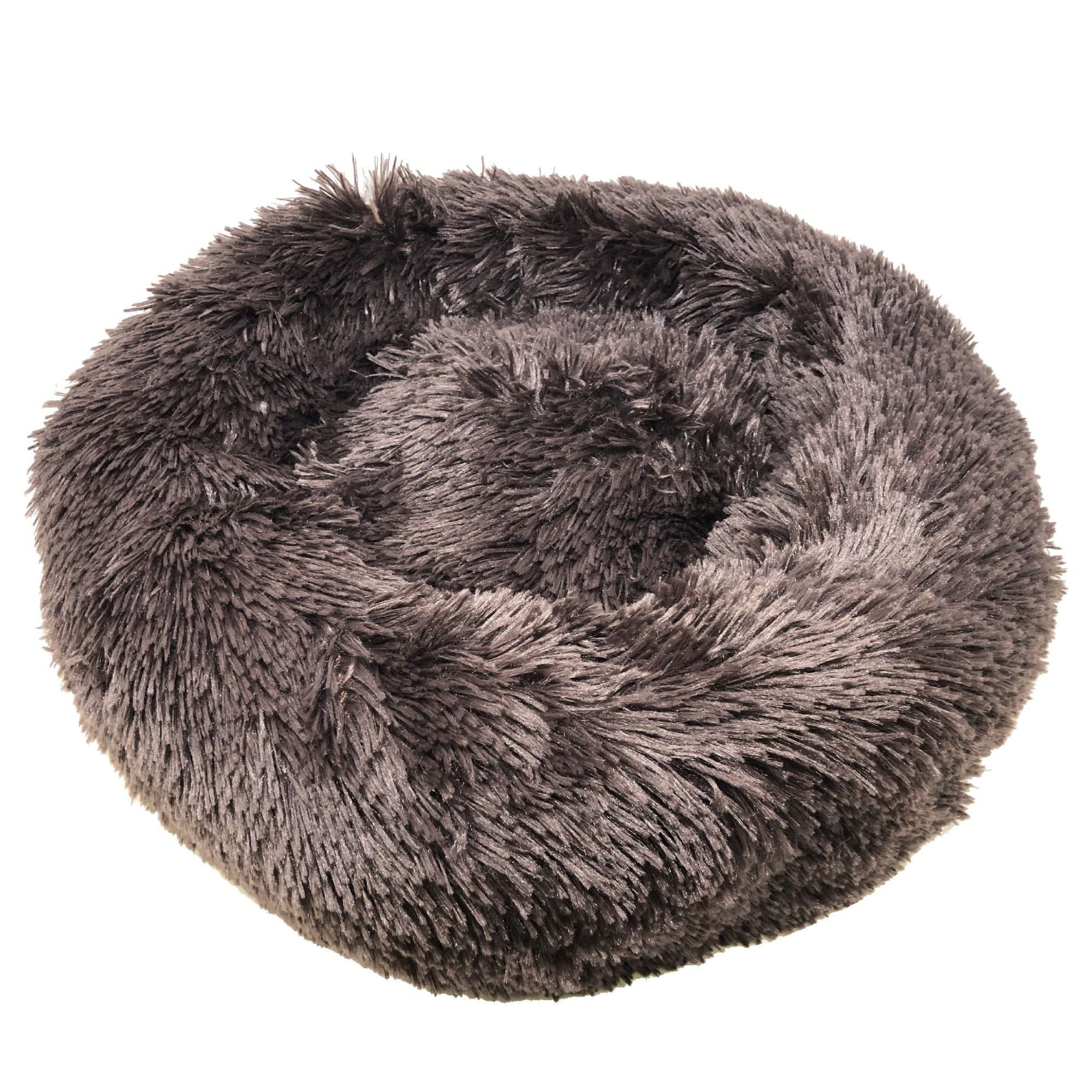 Pet Life Nestler Plush and Soft Round Dog Bed