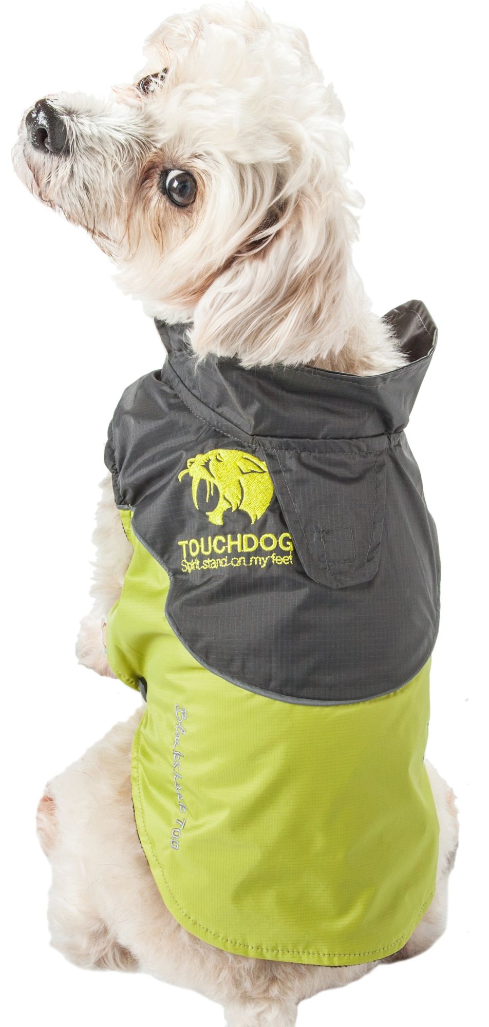 Touchdog Subzero-Storm Waterproof Dog Coat-Yellow