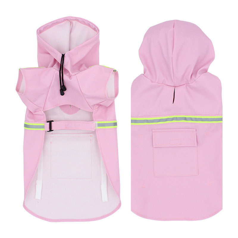 Raincoat for Dogs Waterproof and Reflective