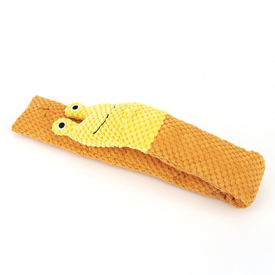 Squeaky Plush Snuffle Dog and Cat Puzzle Toy