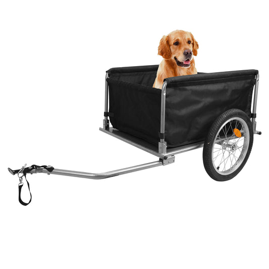 Foldable Bicycle Wagon Carrier for Dogs