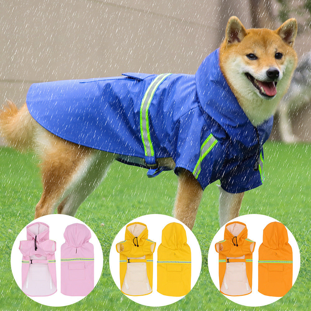 Raincoat for Dogs Waterproof and Reflective