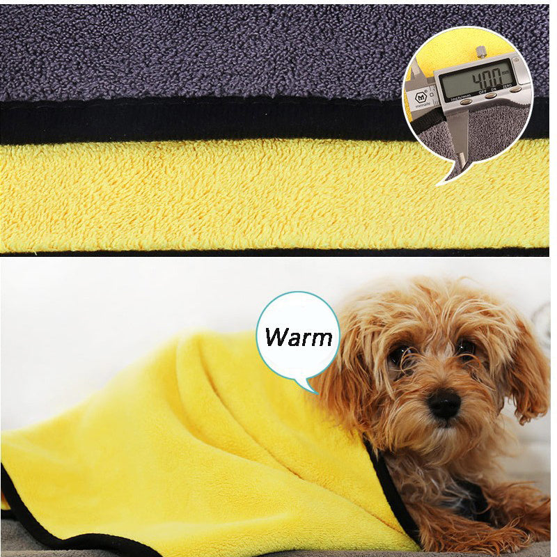 Soft Absorbent Quick Drying Towel For Dogs