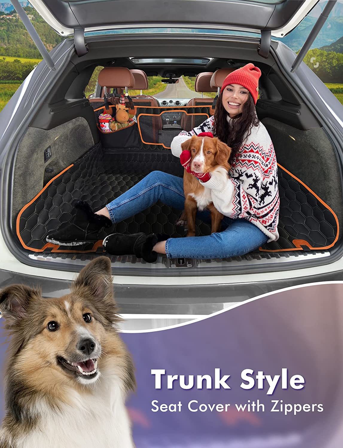 5 in 1 Convertible Protective Seat Cover