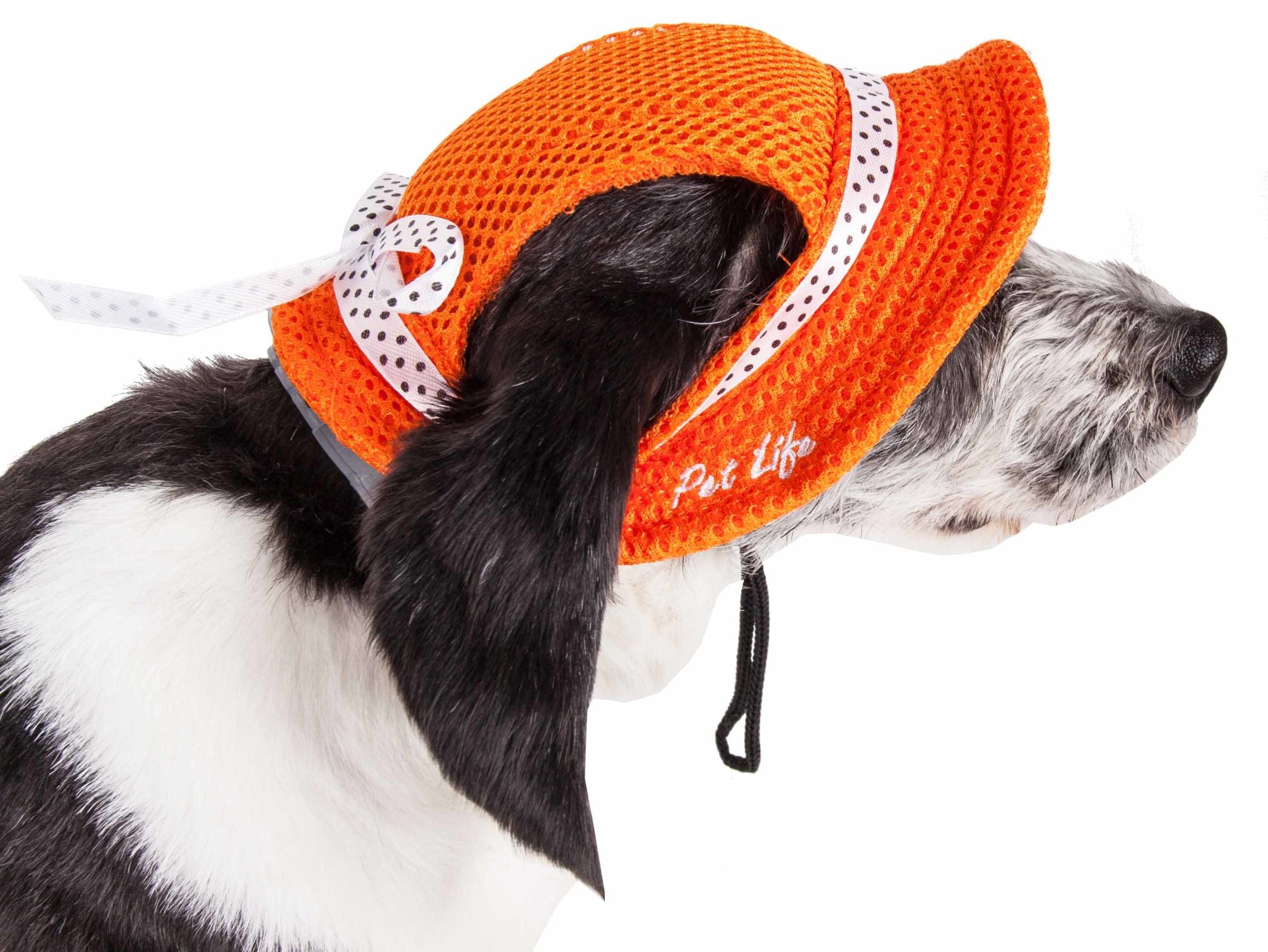 Pet Life Uv Protecting Adjustable Dog Hat