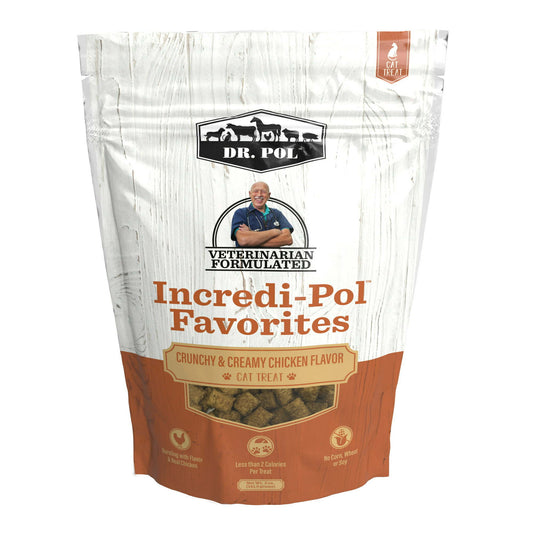 Dr. Pol's Incredi-Pol Crunchy-Creamy Chicken Cat Treats