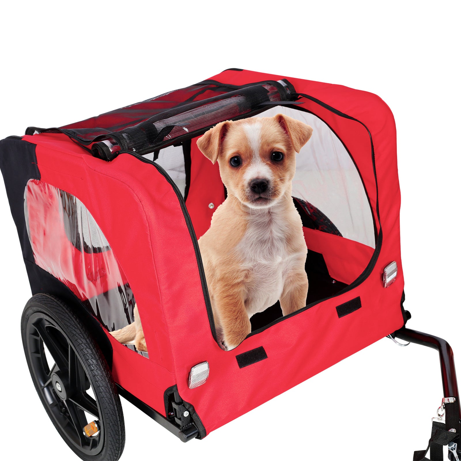Foldable Bicycle Trailer for Dogs or Other Pets