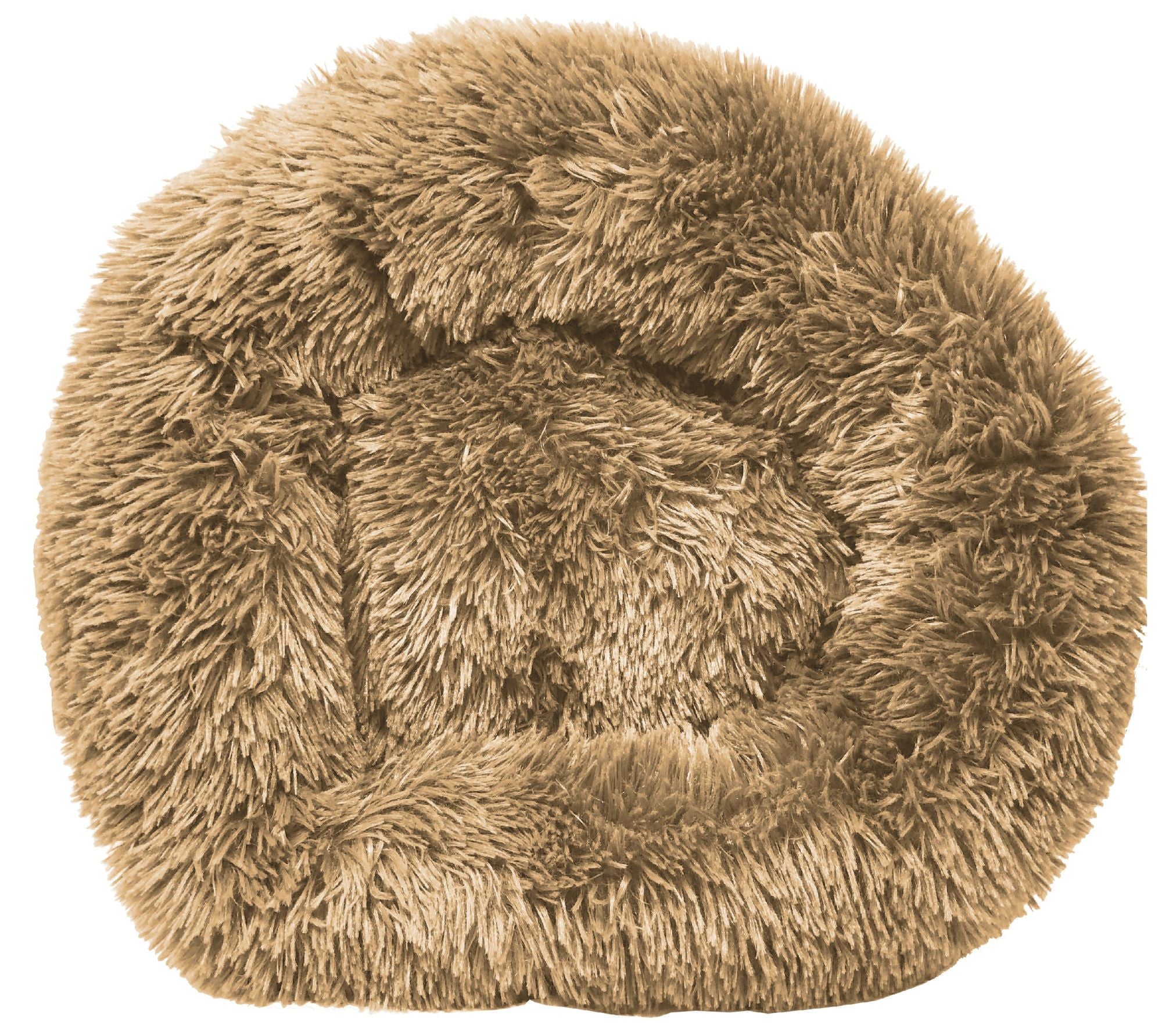 Pet Life Nestler Plush and Soft Round Dog Bed