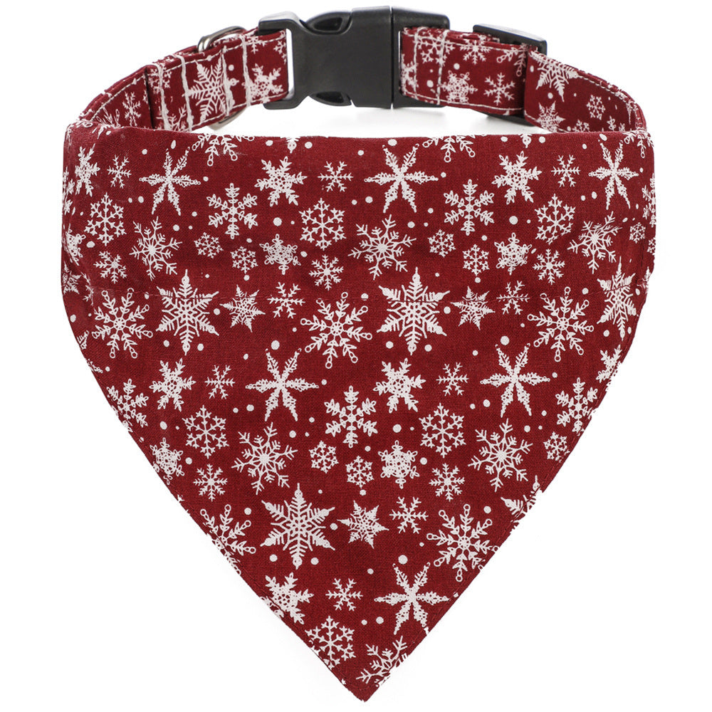 Fun Christmas Bowtie and Collar for Dogs