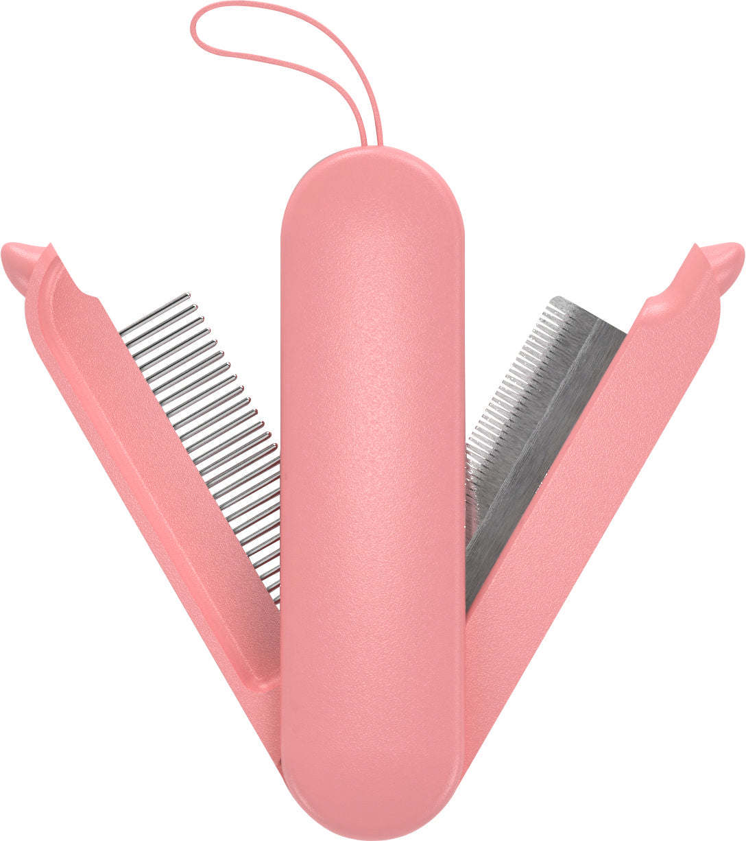 Pet Life Travel Combo Comb and De-shedder