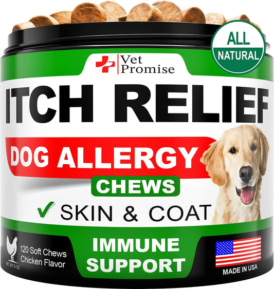 Vet Promise - Itch Relief and Allergy Relief Treatment for Dogs