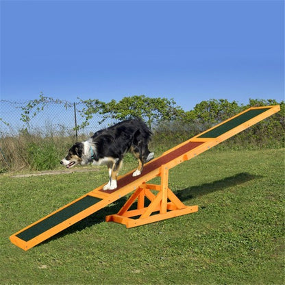 Wooden Agility Training Seesaw for Dogs