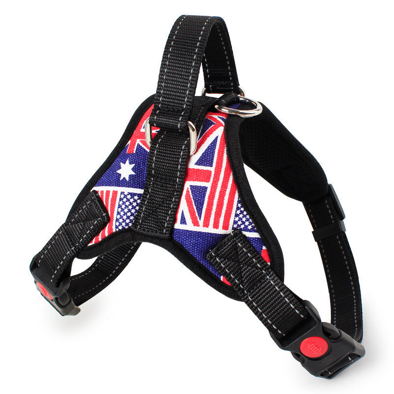 Anti-Jerk Chest Strap Harness for Dogs or Cats