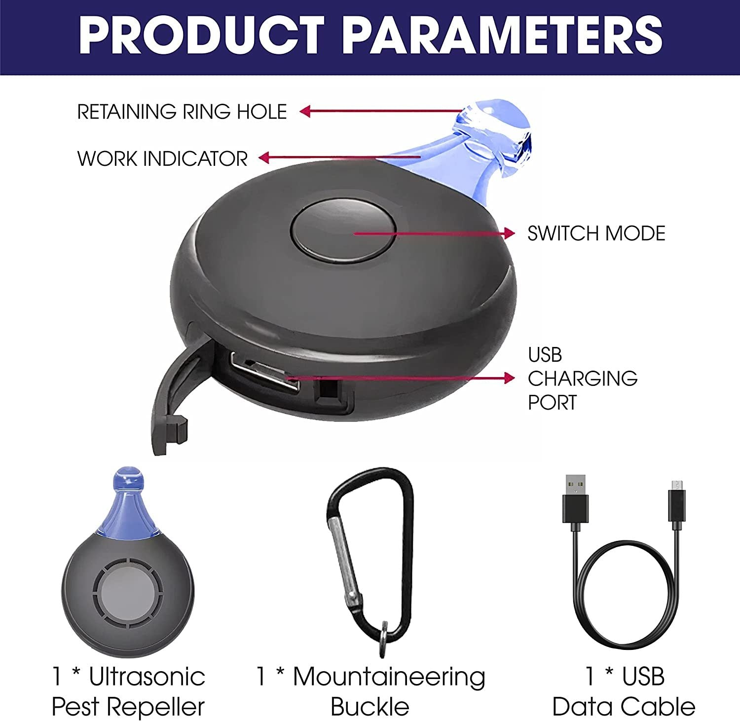Natural Chemical-Free Tick and Flea Repeller
