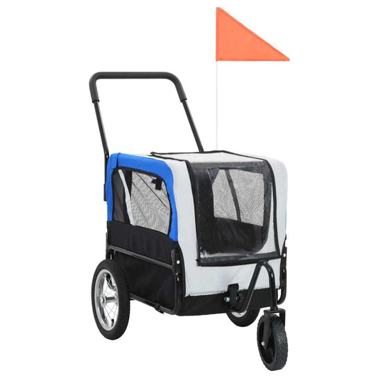 Convertible Dog Bike Trailer and Jogging Stroller