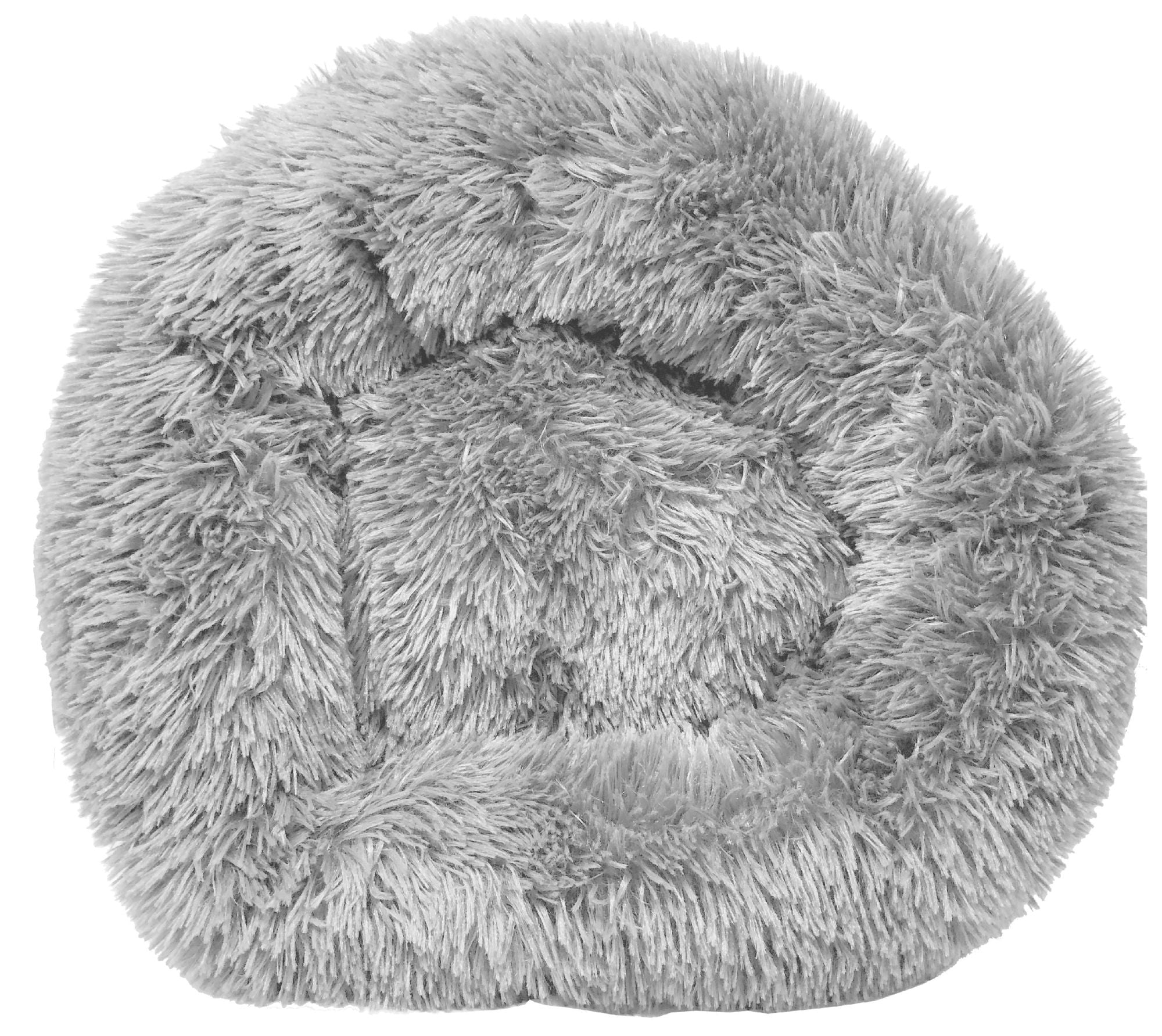 Pet Life Nestler Plush and Soft Round Dog Bed